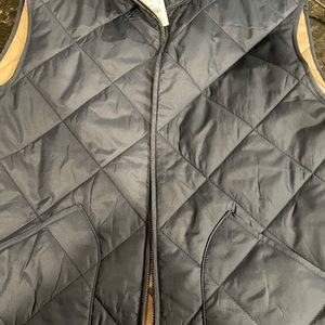 Brand New With Tags* JCrew Navy blue/tan vest.